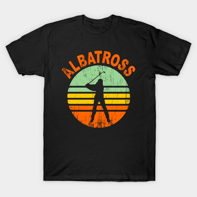 albatross golf retro T-Shirt by osvaldoport76